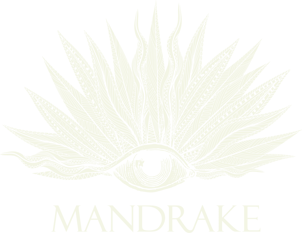 THE MANDRAKE FULL LOGO IVORY