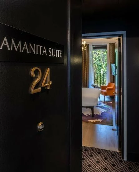 The door’s open.⁠
Monday begins in the Amanita Suite.⁠
⁠
Photo @kameleonvisual_ltd