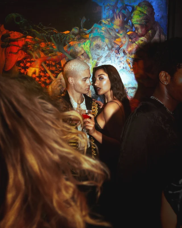 Saturday nights at Waeska, where music, art, and a little mystery fill the room.⁠
Join us for cocktails, energy, and the unexpected.⁠
⁠
Photo @brujaopala⁠
Styling @pavelanuska⁠
Models  @Youngsweetboy⁠ @iardenaa⁠
Production @andressaclaas⁠